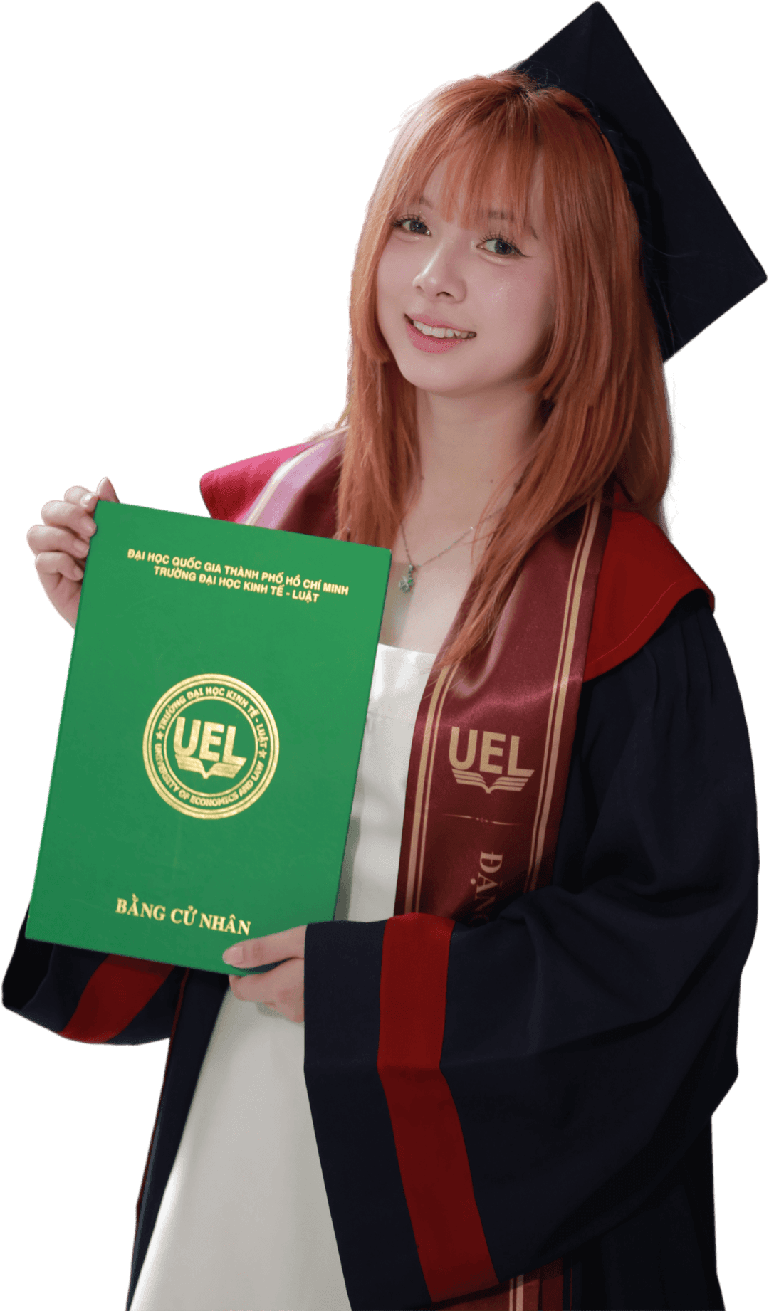 Graduation portrait